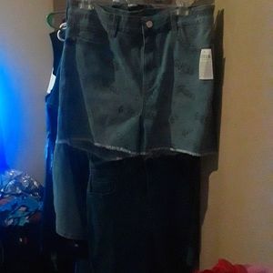 Guess written all over shorts